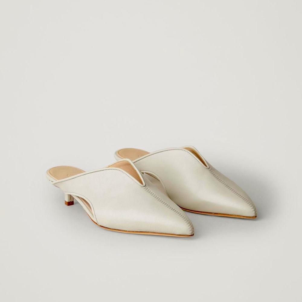 COS leather kettel shoes